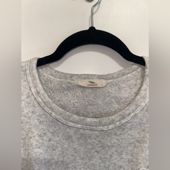 Hummingbird Grey Sweater Top - Picture 6 of 9